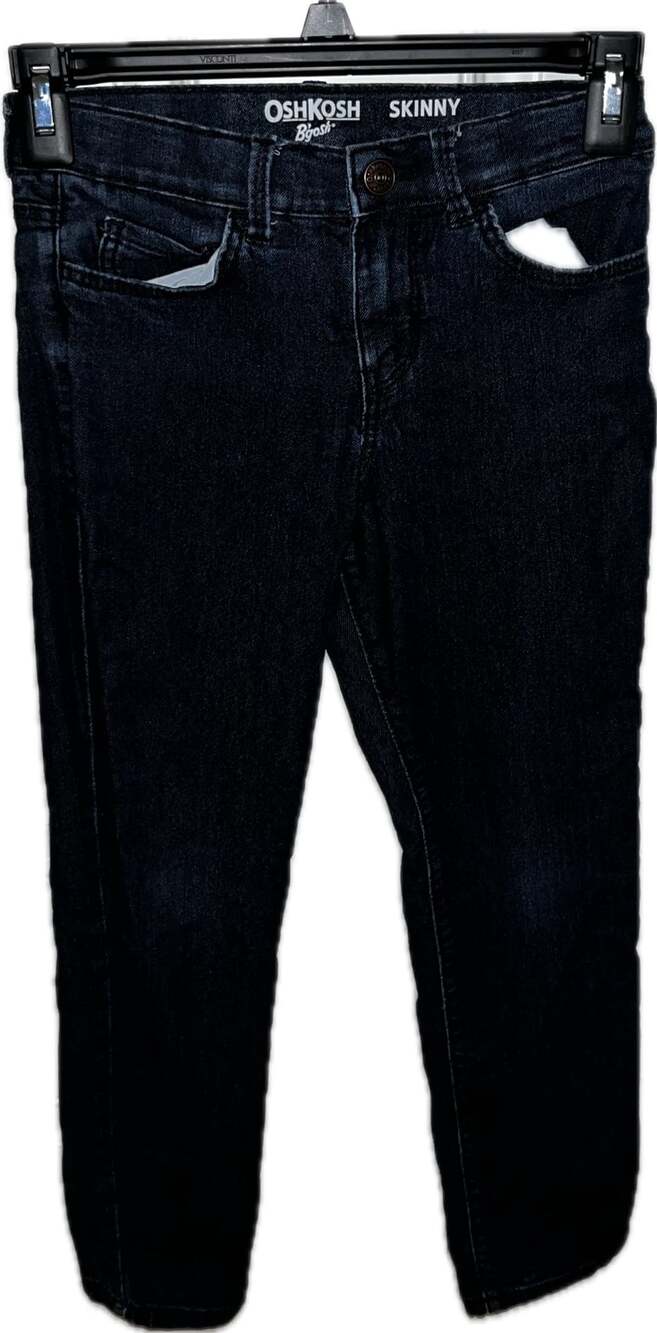 OshKosh B'gosh Skinny Jeans Size 8/8A Dark Wash Denim